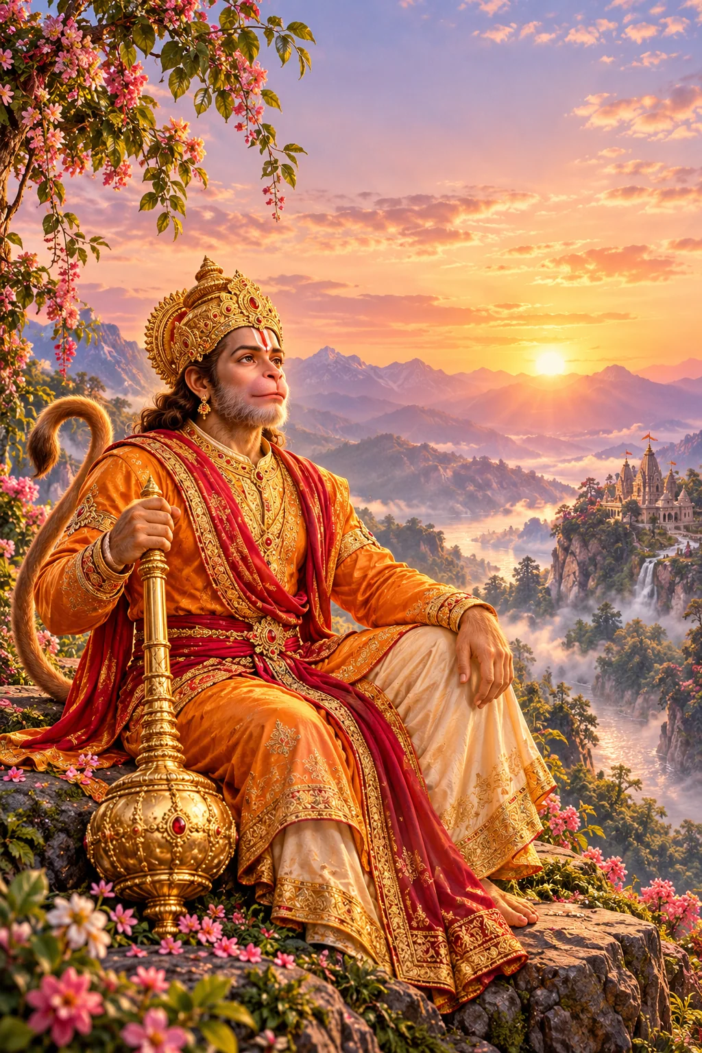Hanuman at first light
